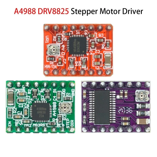 1.4 / 1.6 MKS A4988 DRV8825 Stepper Motor Driver StepStick 3D Printer Parts