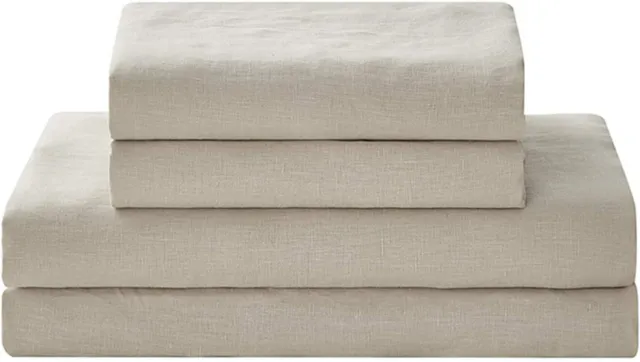 YNM French Linen Sheet Set - Cozy, Skin-Friendly, and Eco-Friendly Pure French L