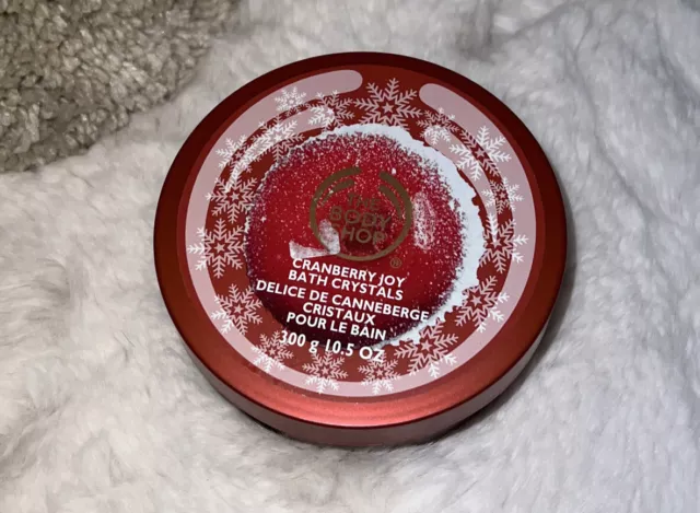 Cristales de baño The Body Shop arándano Joy 300 g nuevos