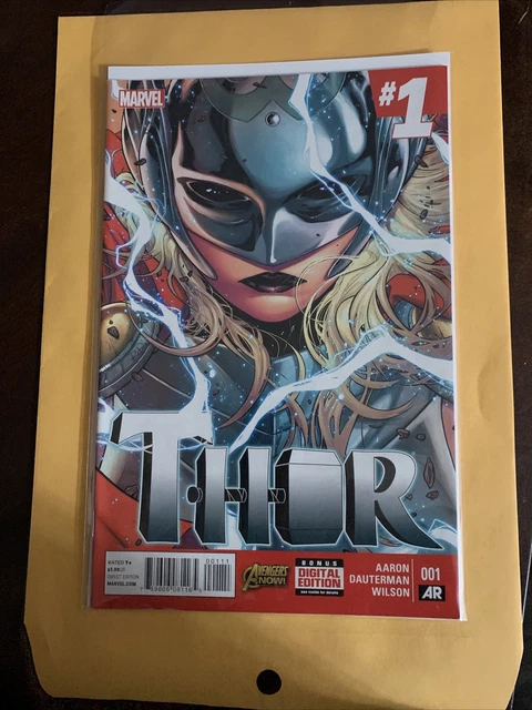 Thor #1, 2014, Marvel, 1st Print, 1st App of Female Thor Jane Foster, VF-NM