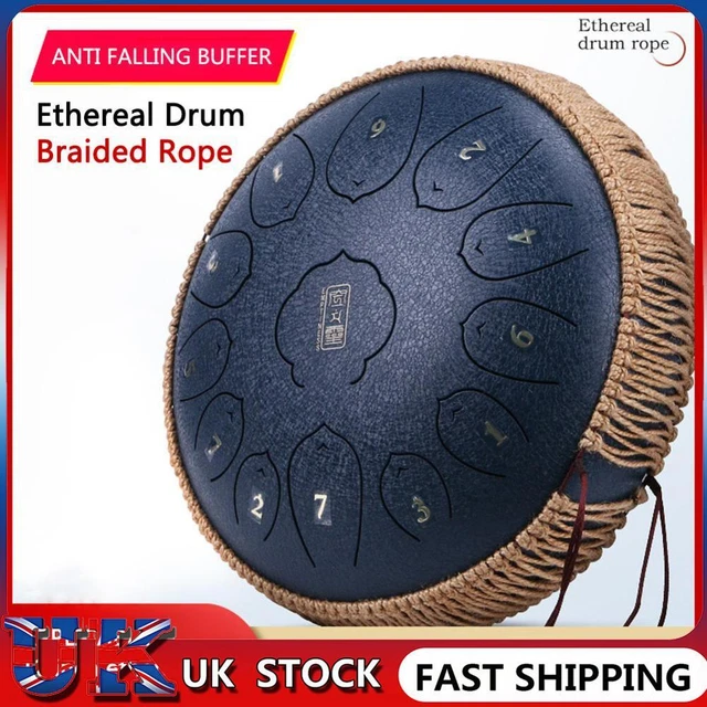 Handmade Handpan Decoration Woven Rattan Rope Steel Tongue Drum Braided Ropes