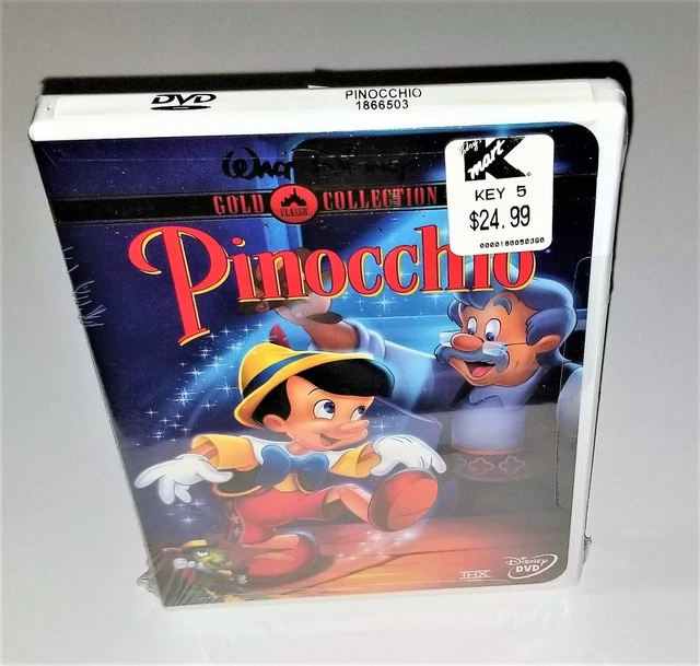 Pinocchio Gold Collection DVD 1999 Factory Sealed 10