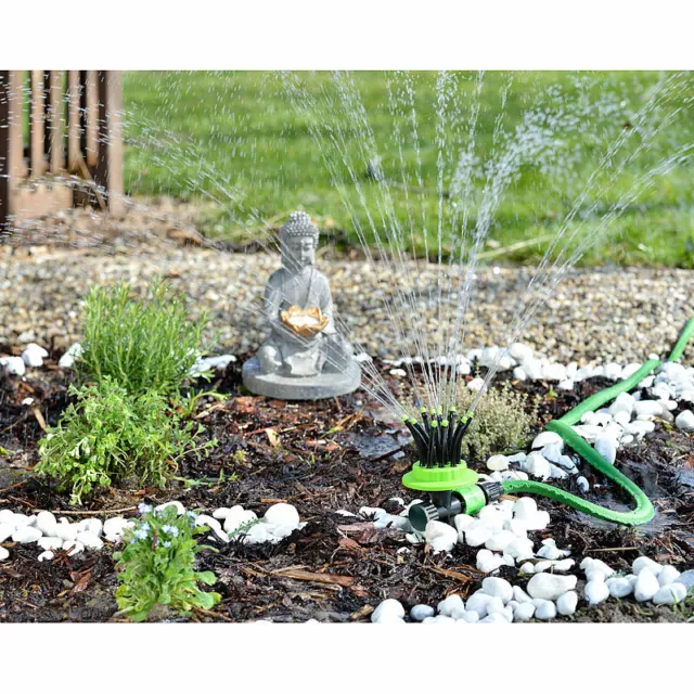 Royal Gardineer Wassersprinkler: Gartensprinkler mit 12 biegsamen Düsen 3