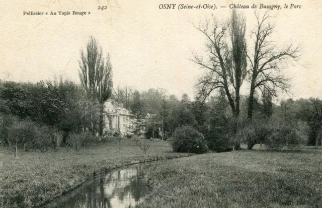 Carte OSNY Château de Busagny Le Parc