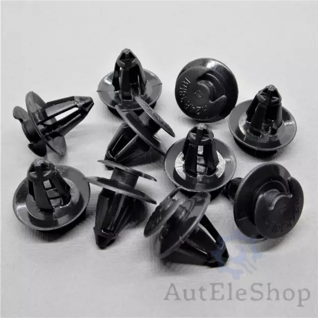 15x Türverkleidung Clips Befestigung Klips Tür Clip 8mm für VW AUDI 823867299