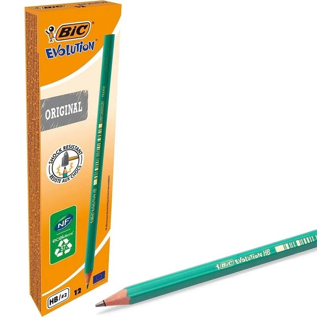 Matite Grafite BIC Evolution ECOlutions - Maxi Pack Da 200 - Mina HB - Per Scuola E Ufficio - Foto 14