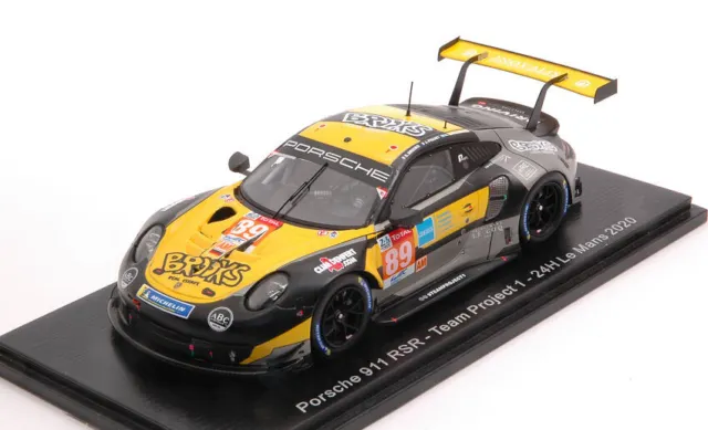 Miniature voiture auto 1 : 43 spark Porsche 911 Rsr Lm 2020 Racing Véhicules