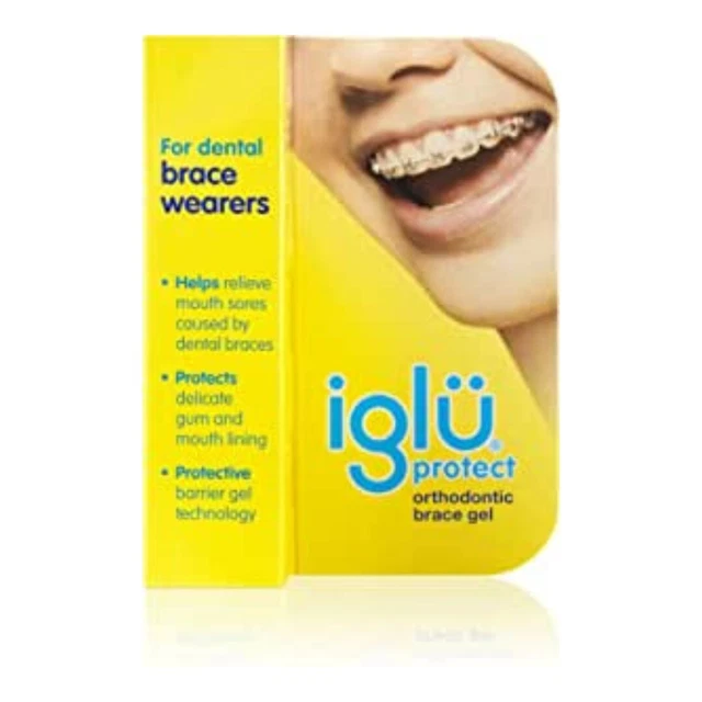 Gel de ortodoncia Iglu Protect, transparente, 10 gramos