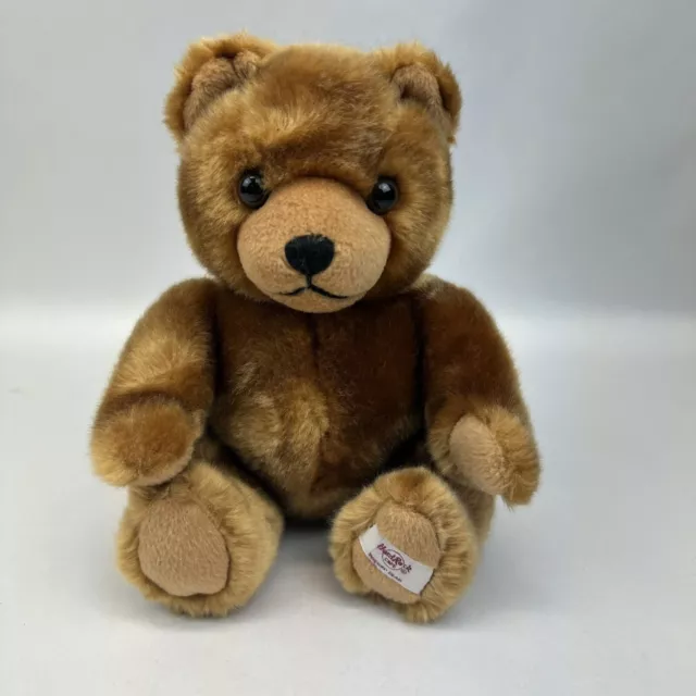 2008 Hard Rock Cafe Teddy Bear Plush Herrington Collectible Brown Stuffed Toy