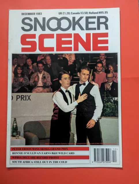 Snooker Scene Magazine December 1993