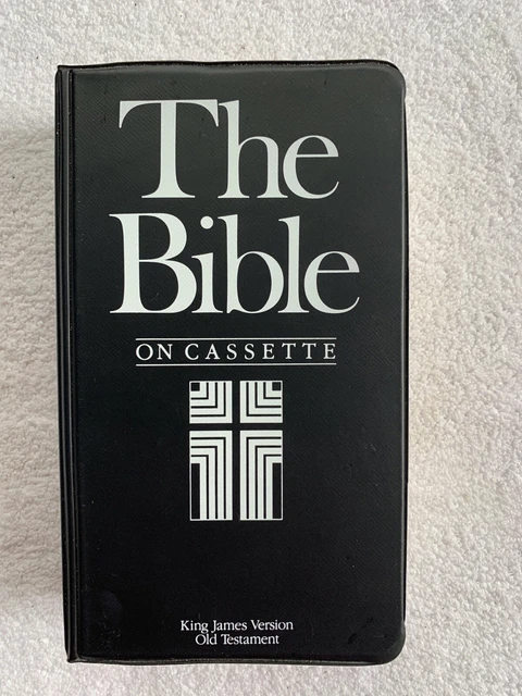 THE BIBLE ON Cassette Hosanna King James Version Old Testament 12 ...