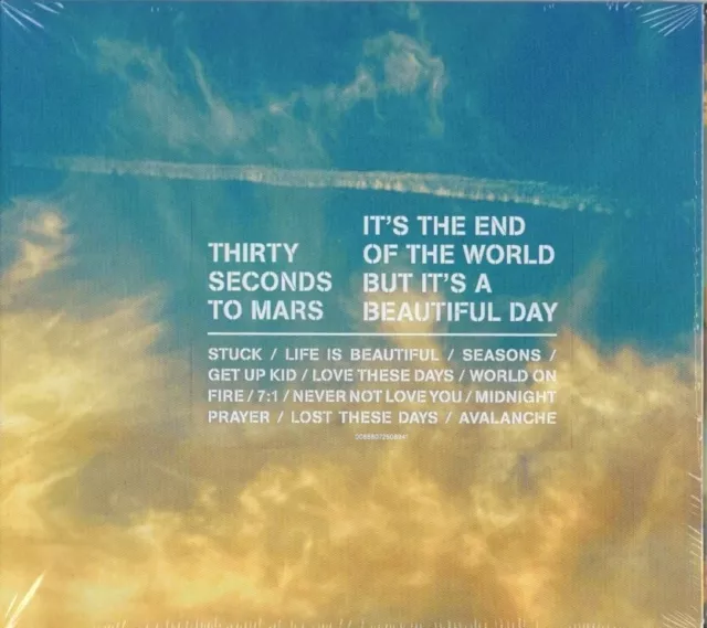 Thirty Seconds To Mars SEALED 2023 CD ALBUM It's The End Of The World...