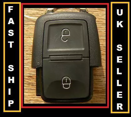 FOR Volkswagen key fob case 2 Button GOLF MK4 SEAT POLO