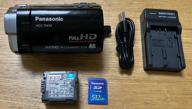 PANASONIC HDC-TM30 VIDEO Camera 2041 From Japan $218.80 - PicClick CA