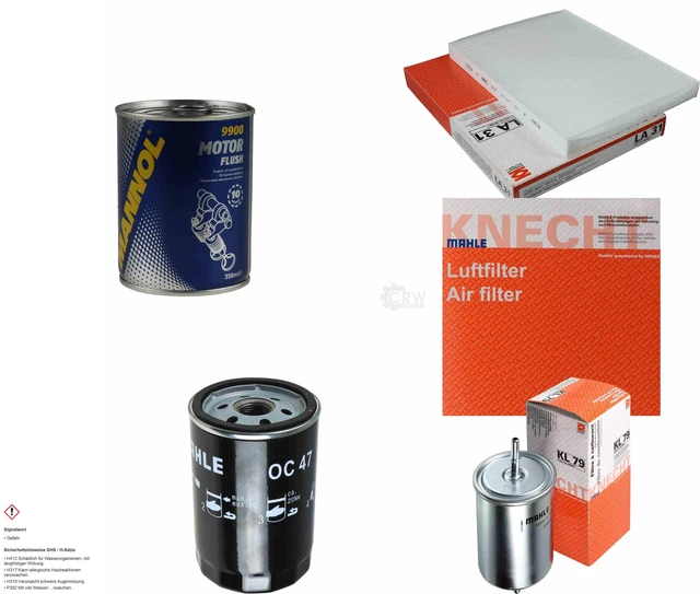 MAHLE / KNECHT Kit D'inspection Filtre kit SCT Lavage Moteur 11617349 ...