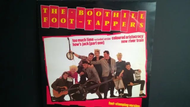 Boot Hill Foot Tappers ~ Too Much Time ~ 12"  Vinyl Single