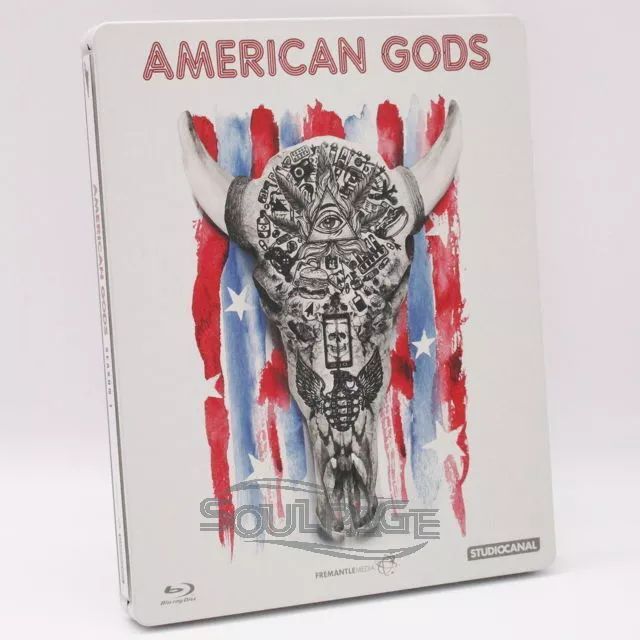 American Gods - Die komplette 1. Staffel [Steelbook] [Blu-ray] TOP!