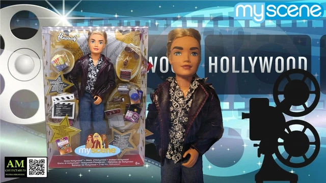 Barbie My Scene Star d'Hollywood Chelsea de 2005 avec accessoires G6131 NRFB
