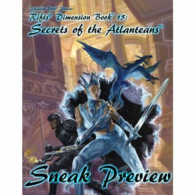 PAL0890 Palladium Books Rifts RPG: Secrets of the Atlanteans