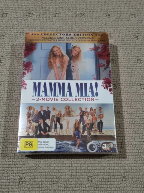 Mamma Mia & Mamma Mia: Here We Go Again - 2 Movie Collection - New Sealed