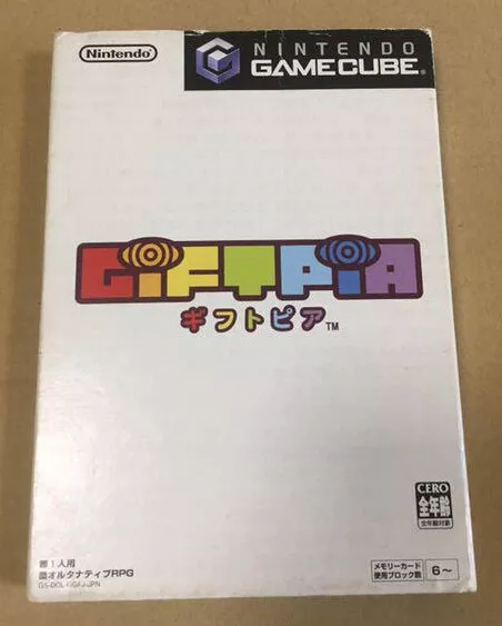 Giftpia Nintendo Gamecube Japón Probado Completo Con Cartucho, Funda Y Manual