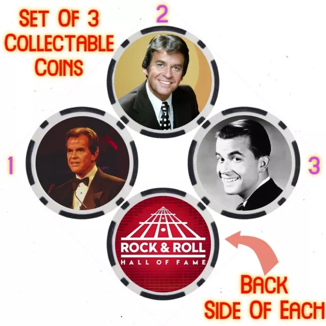 Dick Clark - Rock & Roll Hall Of Fame - Collectable Coin Set