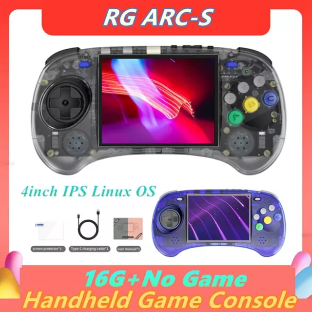 RG ARC-S Handheld-Spielekonsole 4  IPS Linux OS Sechs-Tasten-Design Ret4620