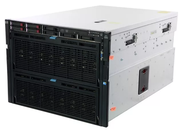 SERVEUR HP Proliant DL980 G7 8 x Xeon Eight Core X6550 512 Go Rack 10U