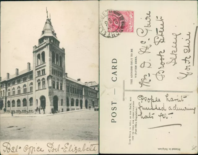 Post Office Port Elizabeth 1903 Cancel
