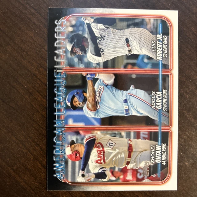 2024 TOPPS SERIES 1 Shohei Ohtani Adolis Garcia Luis Robert 179 HR