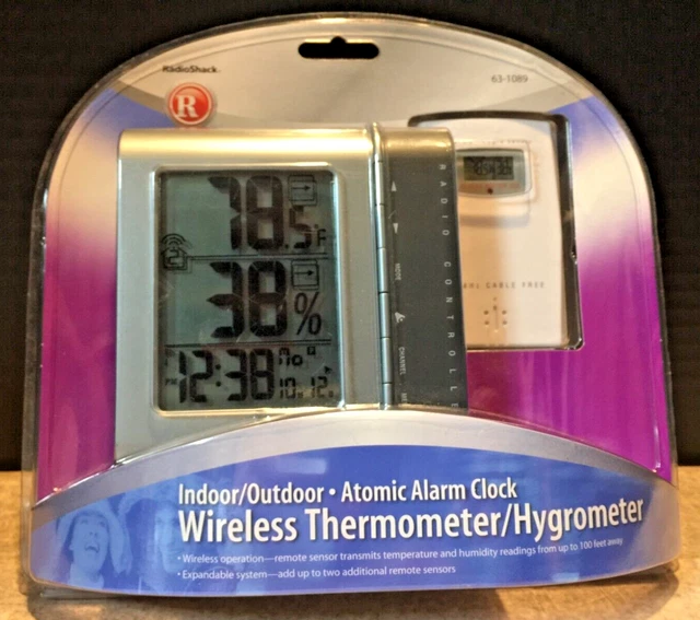 NEW RADIO SHACK Indoor * Outdoor Wireless Thermometer 631089 * w