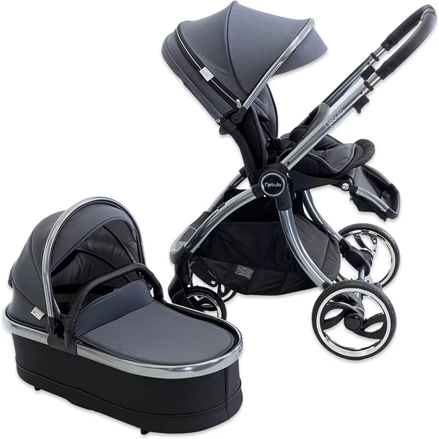 Nebula, by Venture Travel System, Foldable Pushchair, Reversible seat, Carrycot,