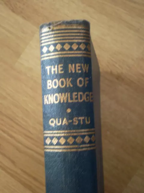 New Book of Knowledge Dictionary Volume 8 Illustrated Reading Reference Vintage