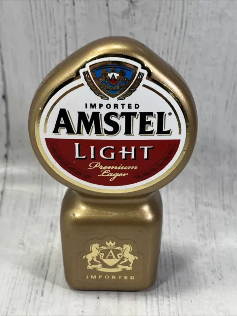 Imported Amstel Light Premium Lager Beer Tap Handle 4"