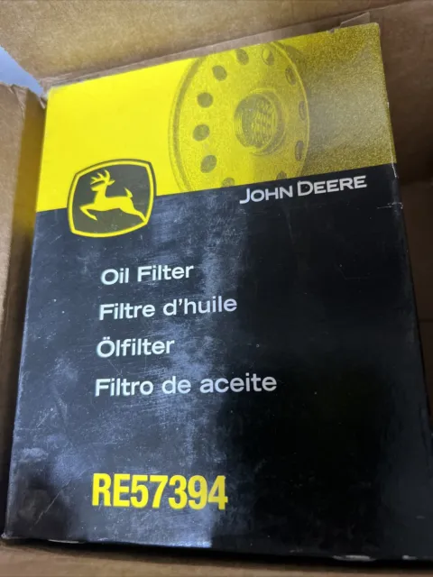 New OEM John Deere Oil Filter RE57394