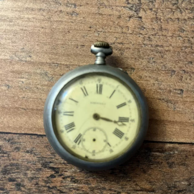 Longines Taschenuhr Silber Um die ca. 1900- Die Taschenuhr läuft nicht