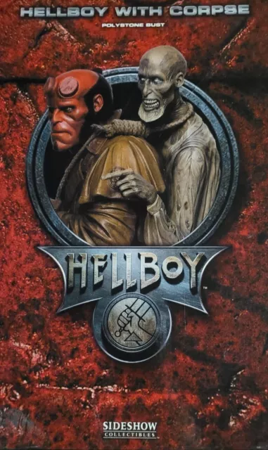 BUSTE HELLBOY " HELLBOY WITH CORPSE " SIDESHOW, limité et numéroté