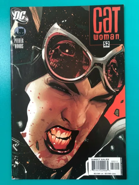 Catwoman #52 Volume 3 2001 DC Comics Adam Hughes cover NM-