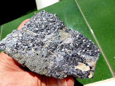 Minerales " Preciosos Cristales Cubicos De Skutterudita De Marruecos  -  6C22 "