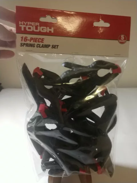 16PK Spring Clamps for Crafts, Backdrop Stand, Woodworking, Photography Studios