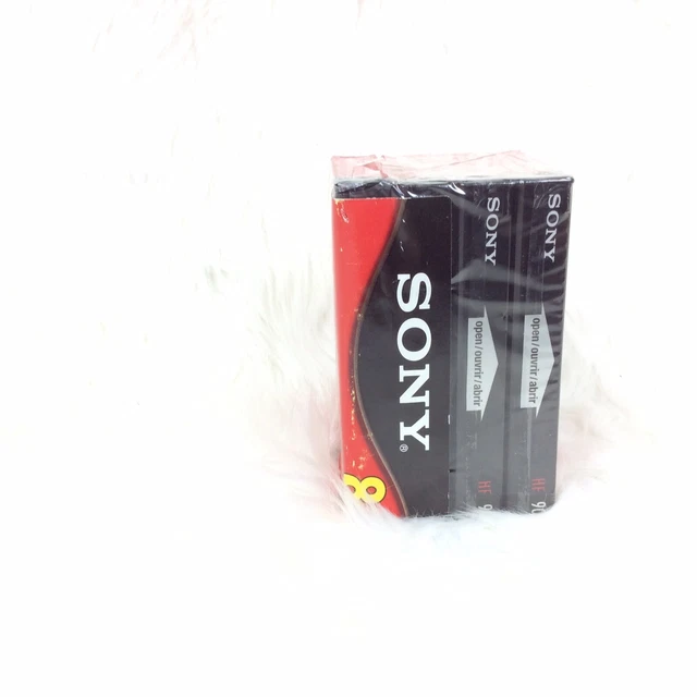 Sony C-90HFL Audio Cassette Tapes Pack of (4)-90 Minutes Each. 4pk