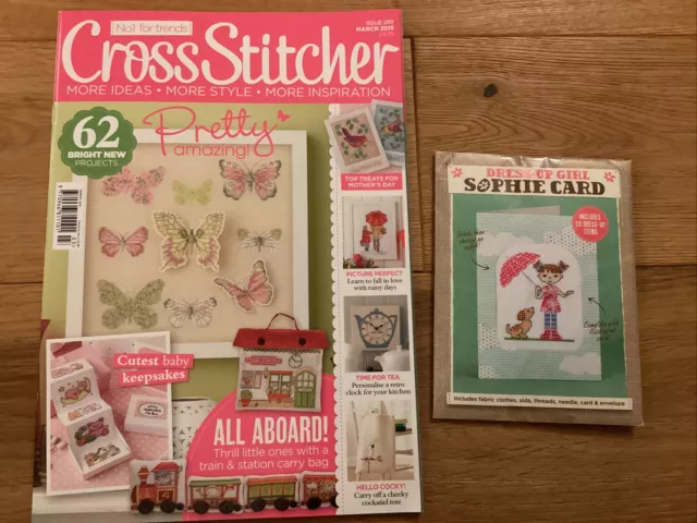 Cross Stitcher Magazine Issue 289 with gift Kit