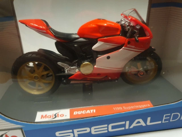 DUCATI 1199 SUPERLEGGERA 2014 Maisto Moto Mod le 1 18 EUR 15 30
