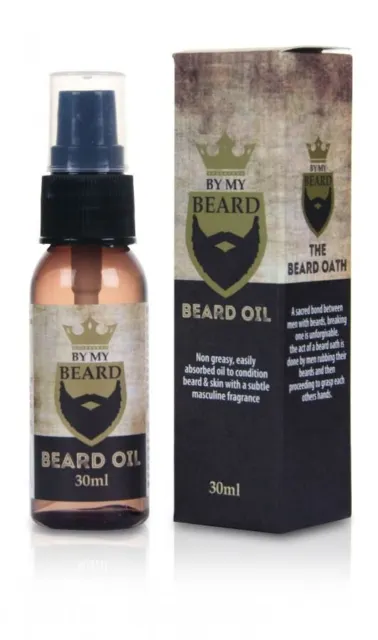 By My Beard Oil condizioni dei capelli viso ammorbidisce la cura della pelle toelettatura profumata 30 ml