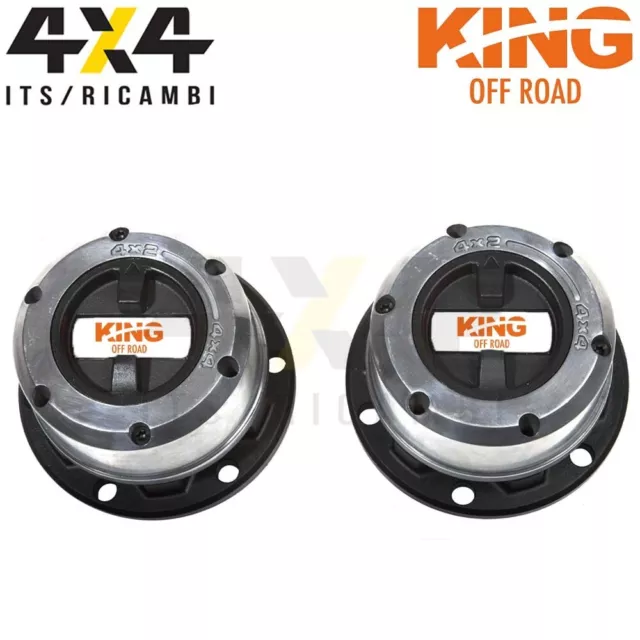 Kit Mozzi Ruota Libera per Hyundai Galloper 1998 al 2002 King off Road coppia