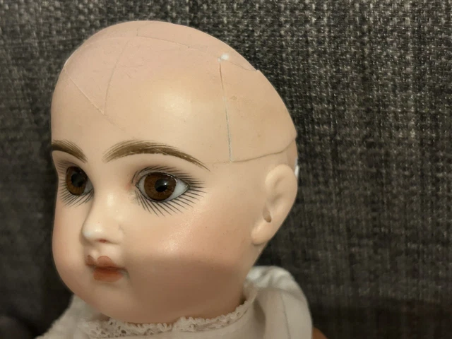 Poupée Ancienne Jumeau Bébé Bouche Fermée à Restaurer - Pièce Rare