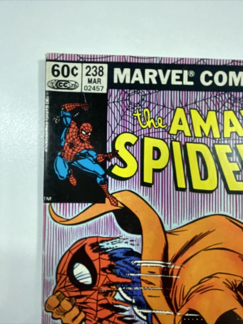 Amazing Spider-Man #238 Marvel Comics 1st Hobgoblin No Tattooz Newsstand 2