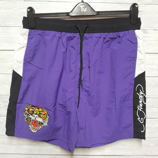 Ed hardy best sale mens swim trunks