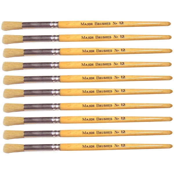 Pinceau Rond Memory Point Kum RS 6 – Pointe Fine Synthétique – Aquarelle, Acrylique, Gouache – Fabrication Allemande