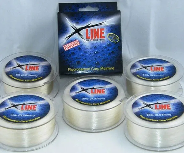 X-Line Fluorocarbon Mainline - FRESH STOCK 2024 - Carp Fishing Sinking Mainline